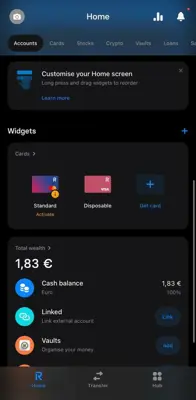 Revolut android App screenshot 2